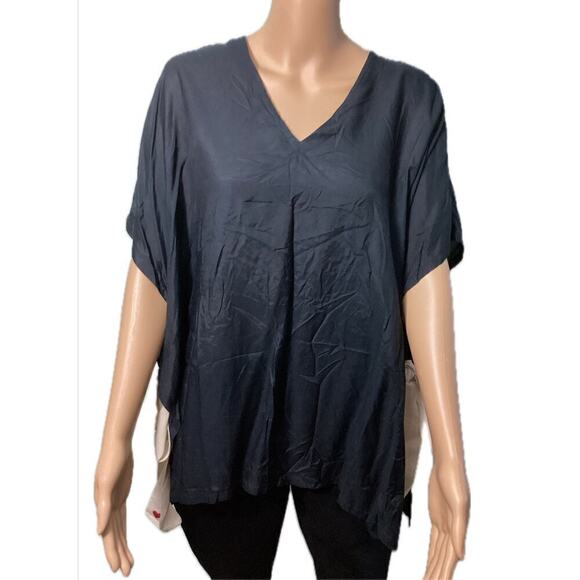 NICOBAR tranquil top with side tie closure heart embroidery - Picture 2 of 3